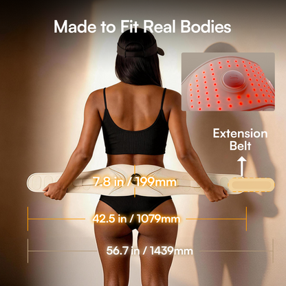 Zulizsel Pulse - Red Light EMS Core Belt