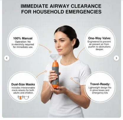 Anti-Choking BreatheSafe Emergency Rescue Kit